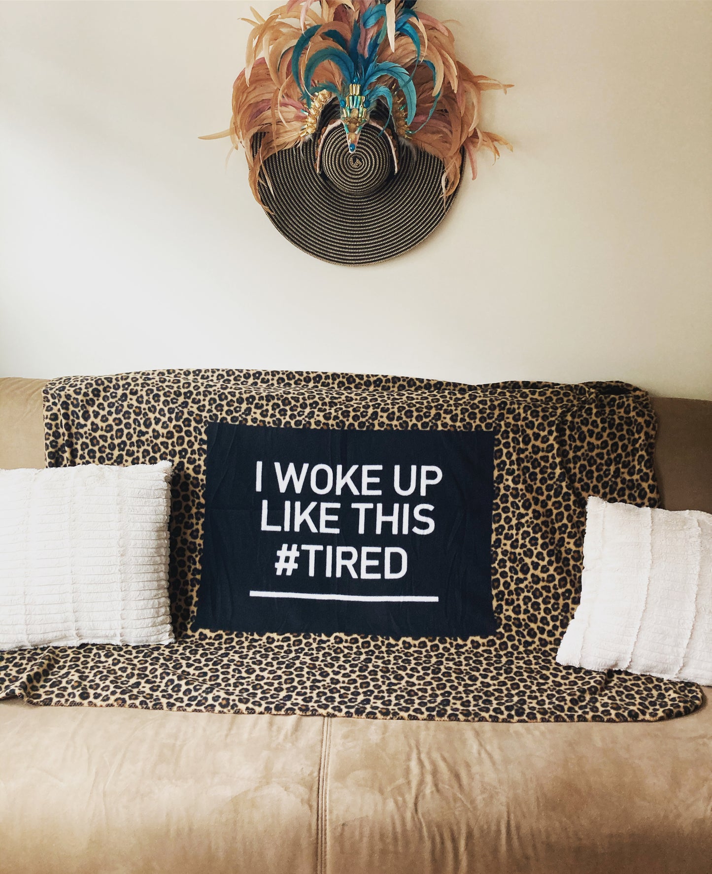 Leopard Fleece Throw Blanket - Shooting Starz Shopette