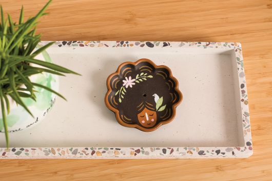 Curly Girl Incense Burner - Shooting Starz Shopette