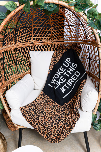 Leopard Fleece Throw Blanket - Shooting Starz Shopette