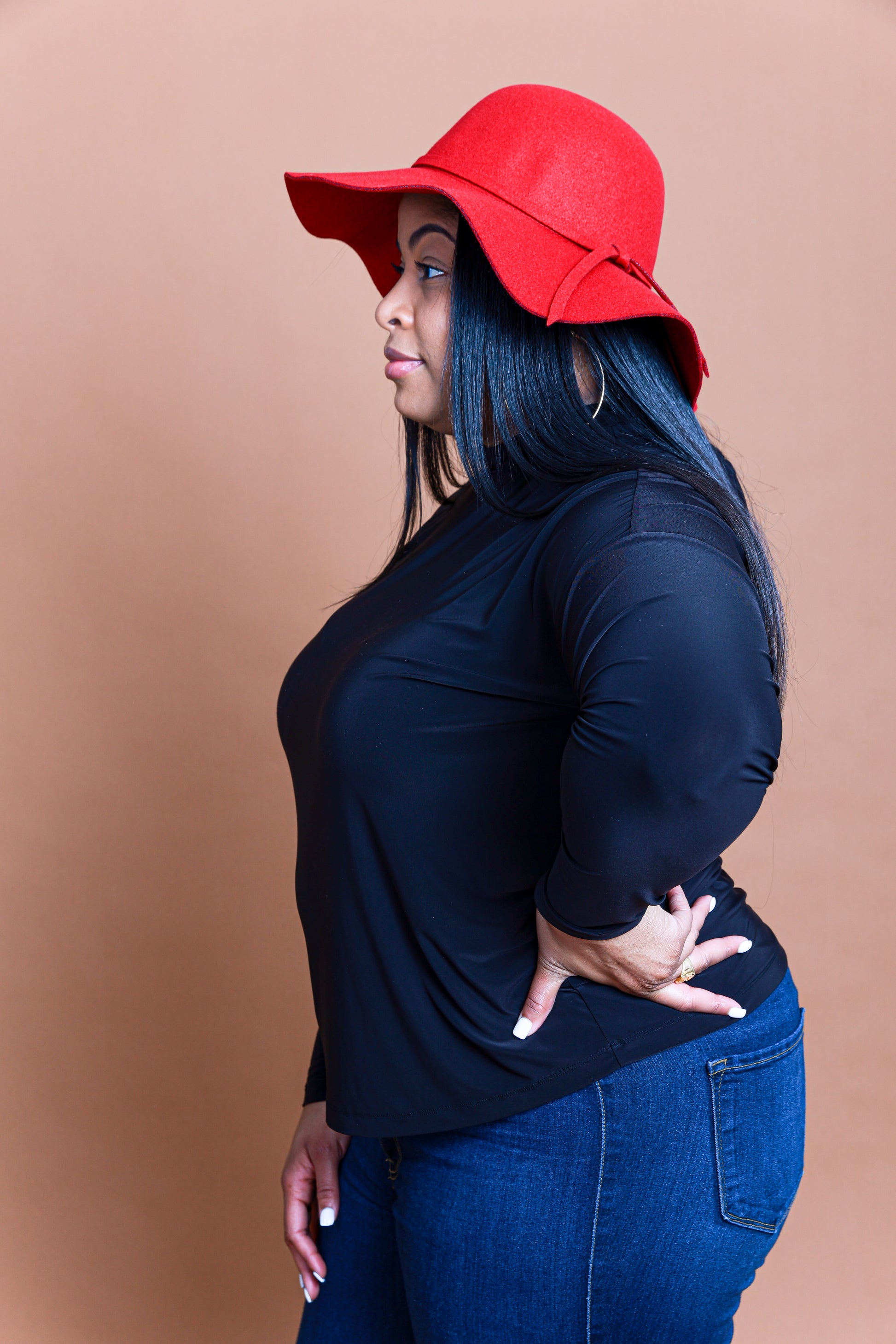 Winter Wide Brim Floppy Hat - Shooting Starz Shopette