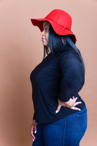Winter Wide Brim Floppy Hat - Shooting Starz Shopette