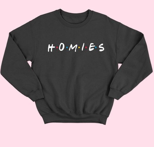 HOMIES Unisex Sweat Shirt - Shooting Starz Shopette