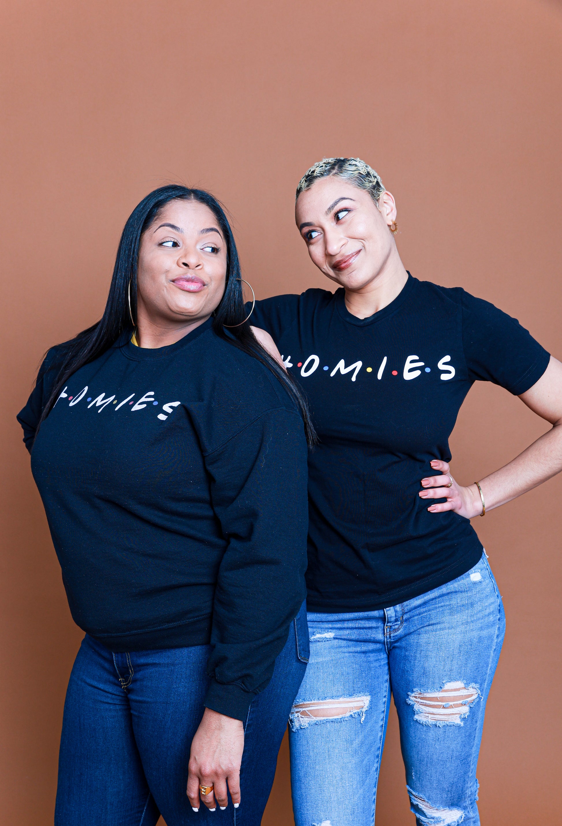 HOMIES Unisex Sweat Shirt - Shooting Starz Shopette
