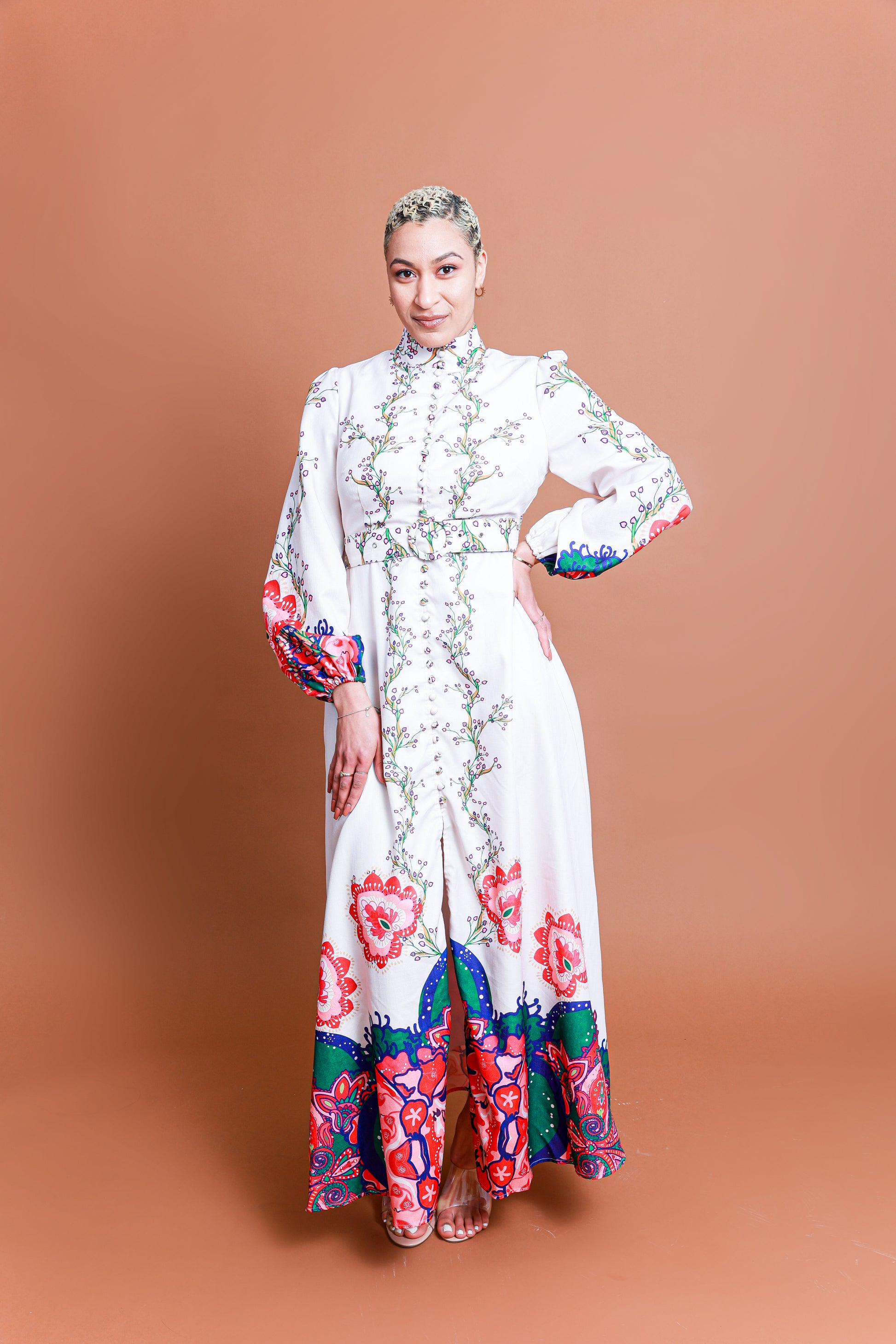 Show Stopper Kimono Dress - Shooting Starz Shopette