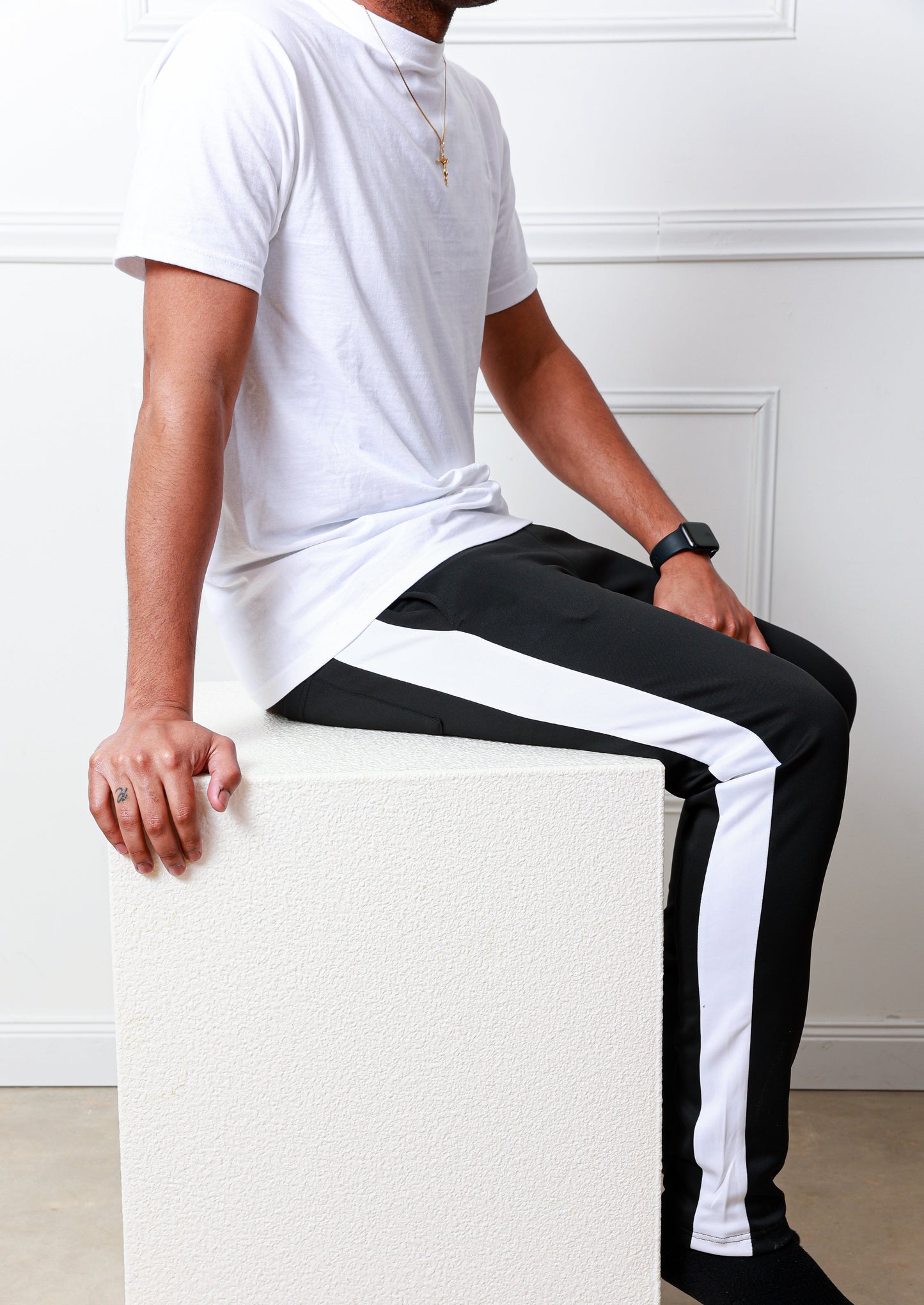Chill Vibes Single Stripe Track Pant - Shooting Starz Shopette