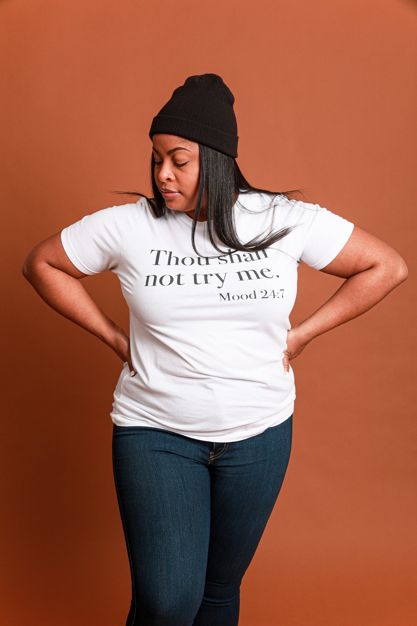 Thou Shall Not Try Me Mood Unisex Tee - Shooting Starz Shopette