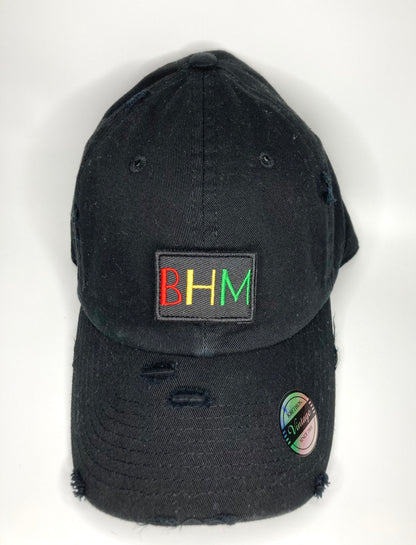 Black History Month Custom Patch Cap - Shooting Starz Shopette